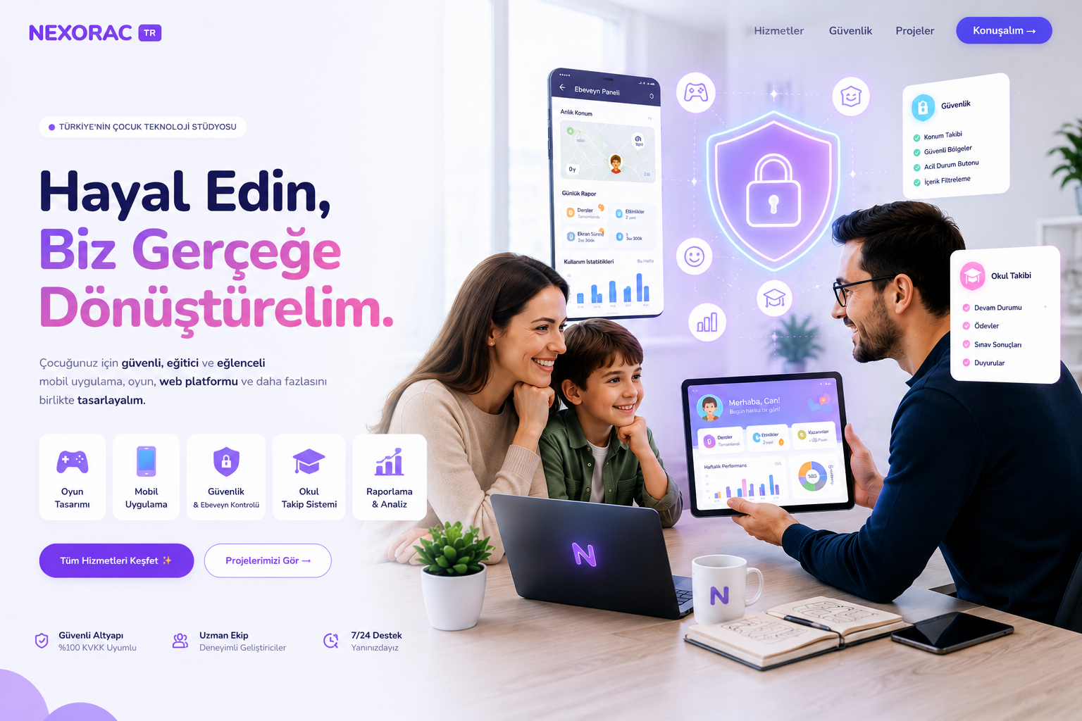 Çocuğum için şöyle bir oyun yapar mısınız?